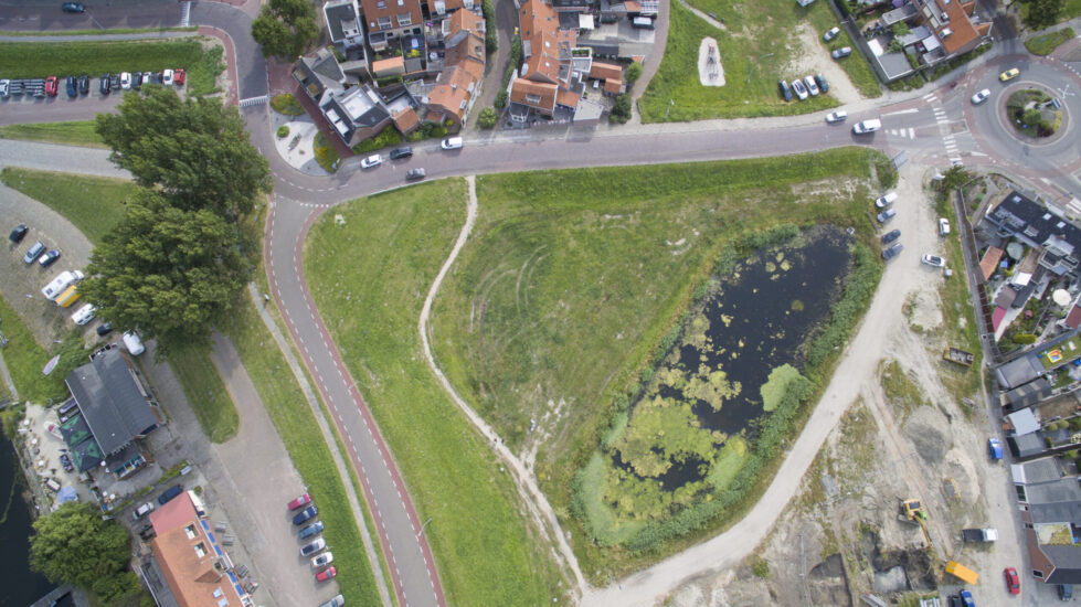 Vogelvlucht Nieuwbouwproject De Kruittoren Tholen