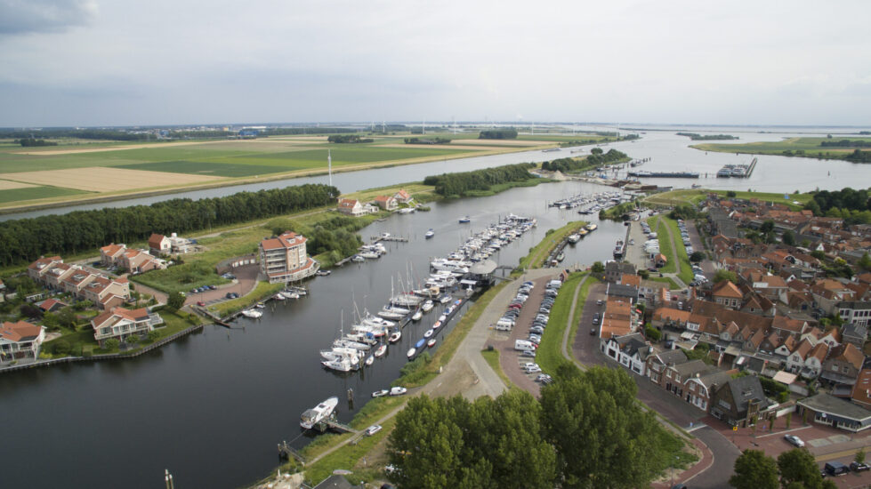 Vogelvlucht Nieuwbouwproject De Kruittoren Tholen