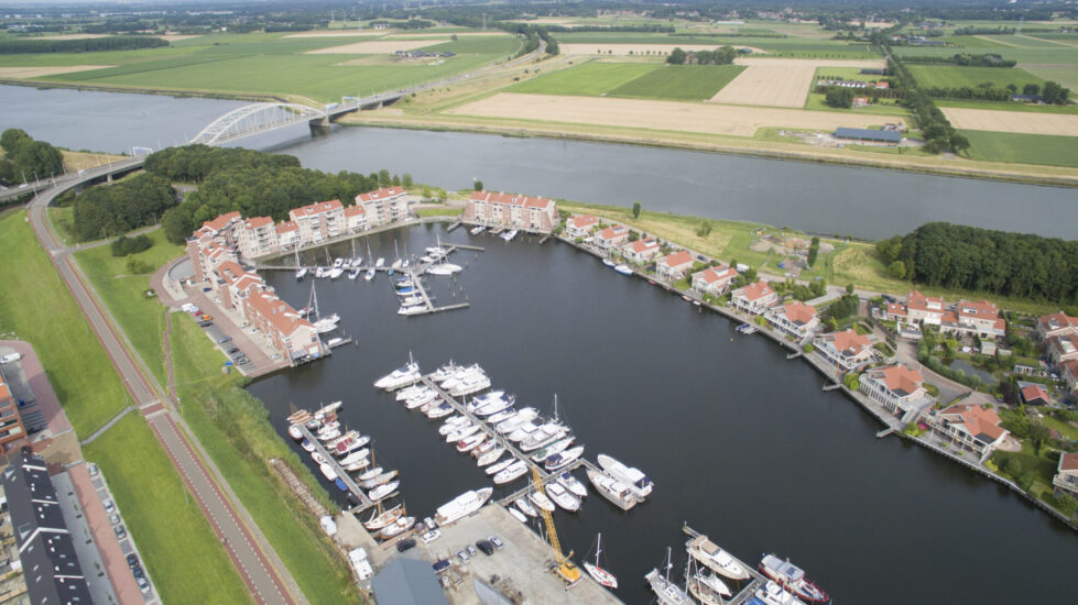 Vogelvlucht Nieuwbouwproject De Kruittoren Tholen